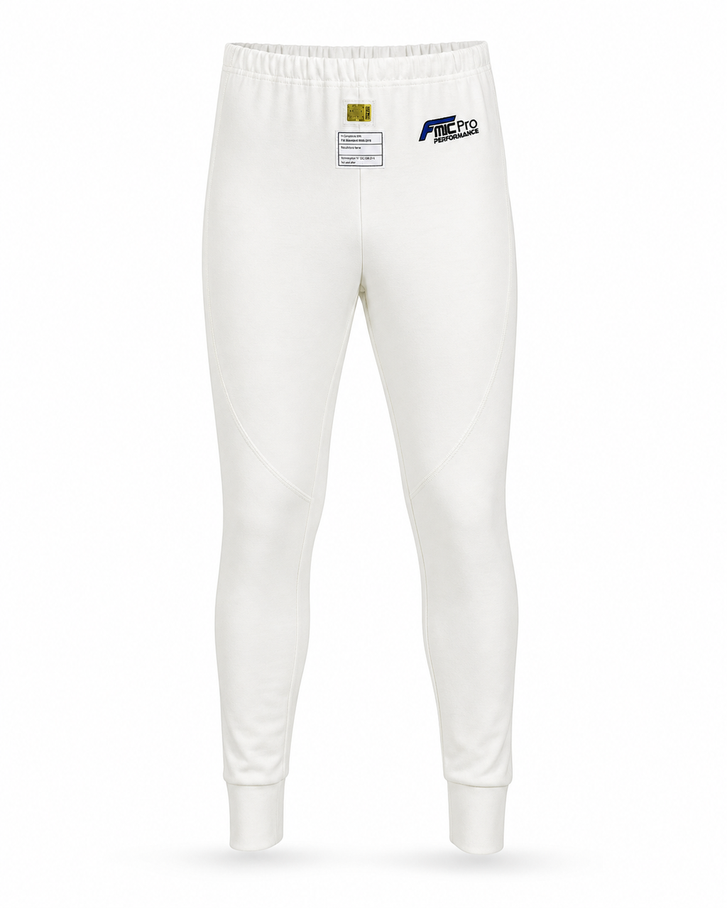 Ropa interior ignífuga conjunto de cuello alto y pantalón FMIC.Pro blanco FIA 2036 8856-2018 talla S