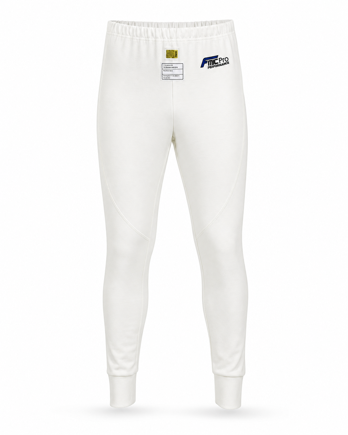 Ropa interior ignífuga conjunto de cuello alto y pantalón FMIC.Pro blanco FIA 2036 8856-2018 talla S