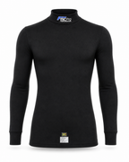 Ropa interior ignífuga conjunto de cuello alto y pantalón FMIC.Pro negro FIA 2036 8856-2018 talla S