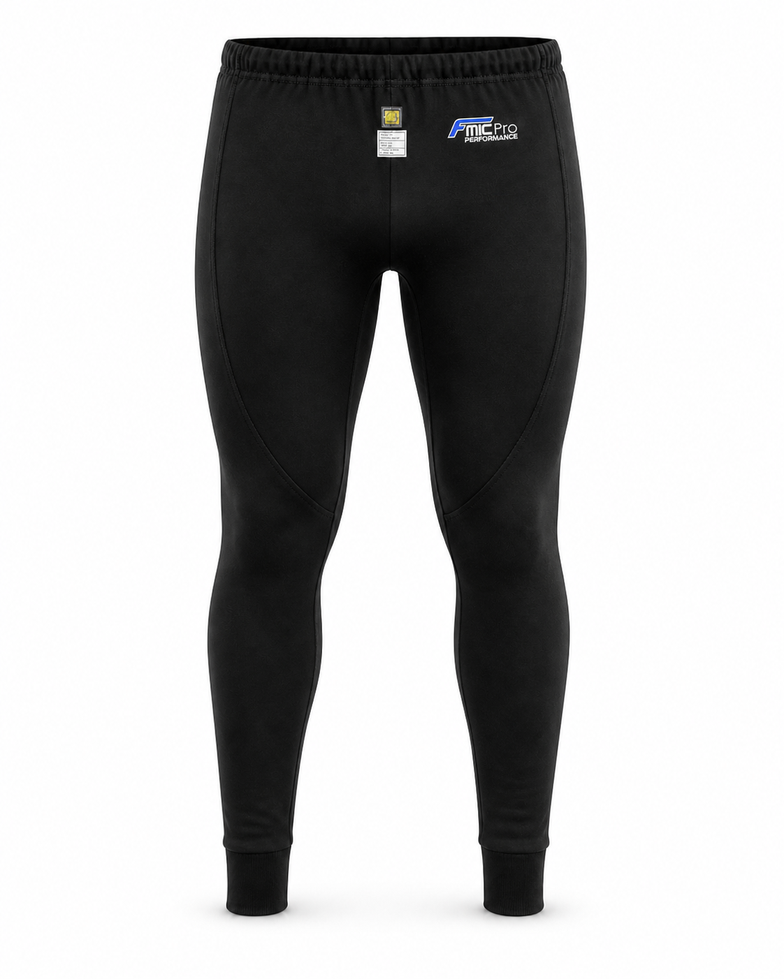 Ropa interior ignífuga conjunto de cuello alto y pantalón FMIC.Pro negro FIA 2036 8856-2018 talla S