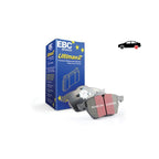 DP1563 Brake Pads ULTIMAX2 EBC Brakes for Chrysler USA Sebring Dodge USA Caliber Jeep Compass MK Patriot Mitsubishi Lancer Lancer Sport Outlander