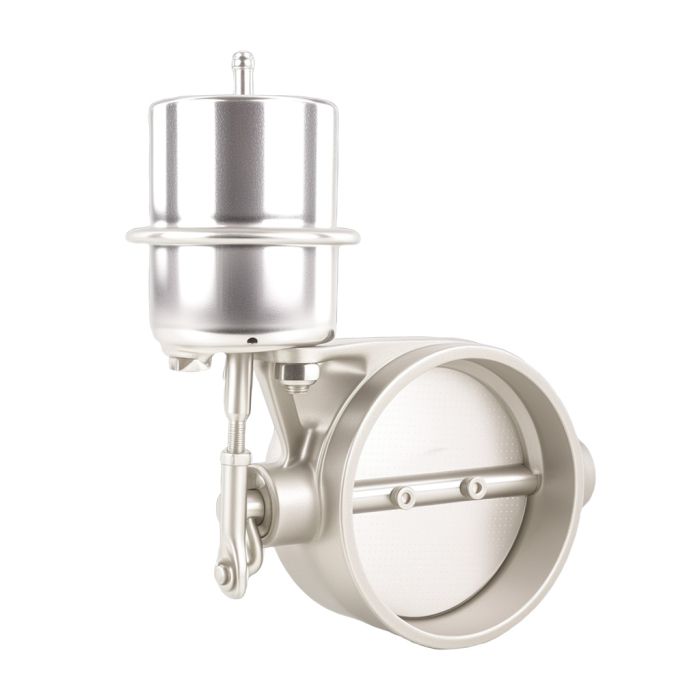 Vacuum-actuated exhaust valve with 76mm (3") control unit.