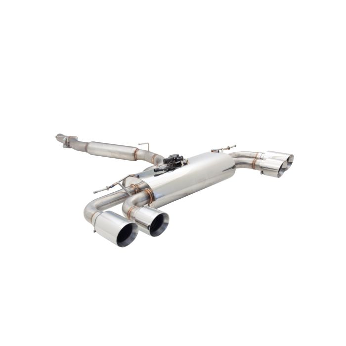 XForce Varex Muffler Exhaust System for 2013-2020 Audi S3 8V SEDAN Stainless Steel