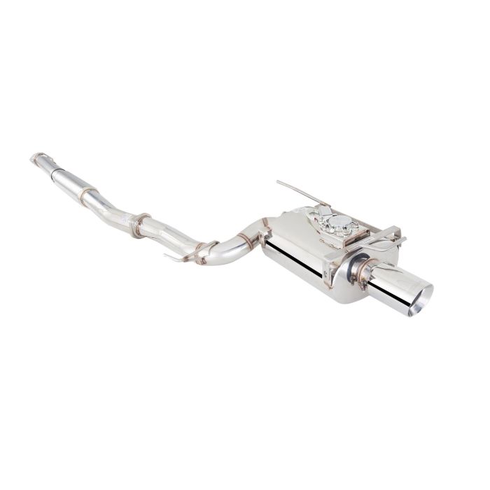 XForce Varex Muffler Exhaust System for 2001-2007 Mitsubishi Lancer EVO 7 8 9 Stainless Steel