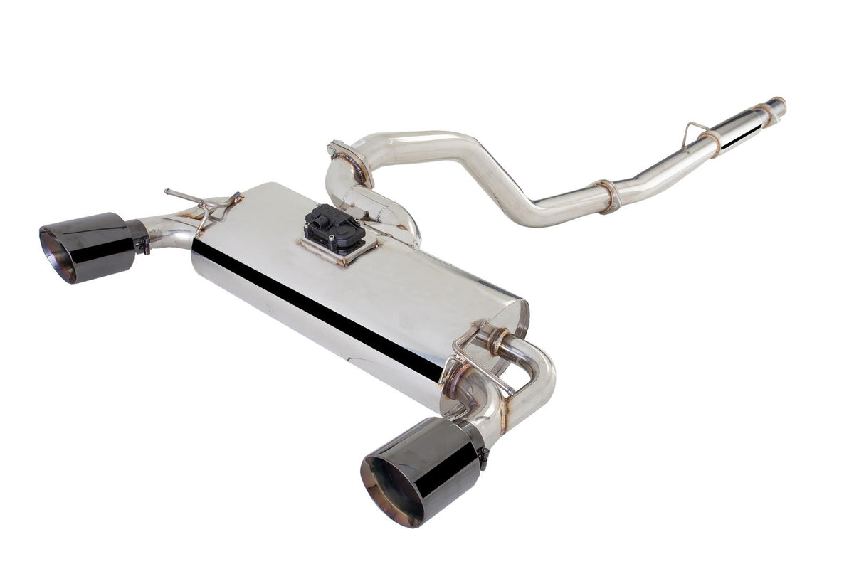 Sistema de escape XForce con silenciador Varex para Ford FOCUS 2016-2018 RS 4WD acero inoxidable
