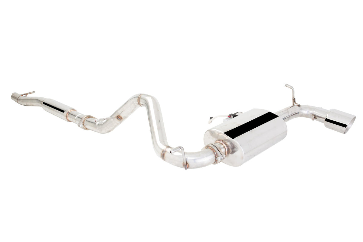 Sistema de escape XForce con silenciador Varex para Jeep Wrangler 2012-2018 JK ERB 3.6L V6 de acero inoxidable