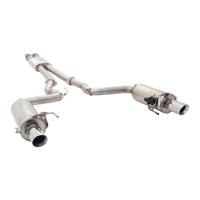 XForce exhaust system with Varex muffler for 2015-2017 Ford Mustang GT Fastback 5.0L Stainless Steel