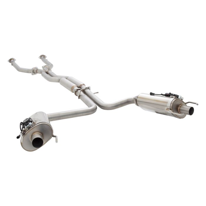XForce Varex Muffler Exhaust System for 2007-2014 Lexus IS F Stainless Steel