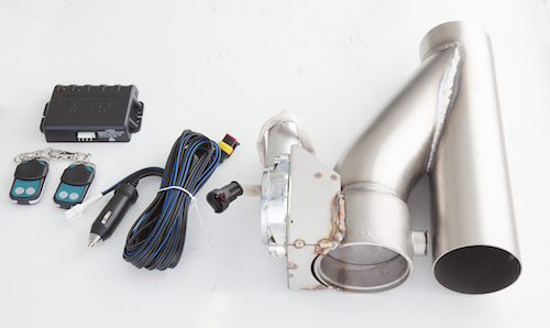 Kit Cut Out de escape eléctrico XForce con mando Varex 4"
