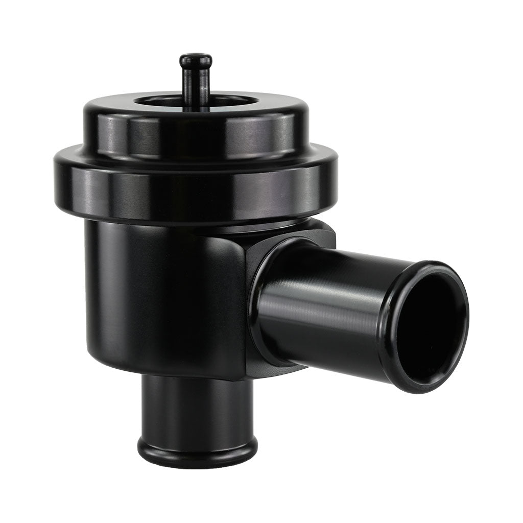 Válvula de recirculación DV universal negra 25 mm