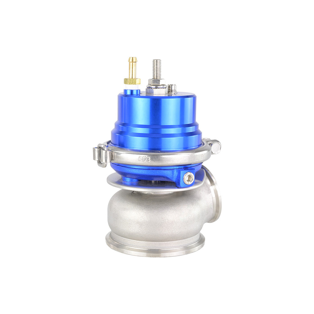 Wastegate JR.Spec V-band 54 mm azul