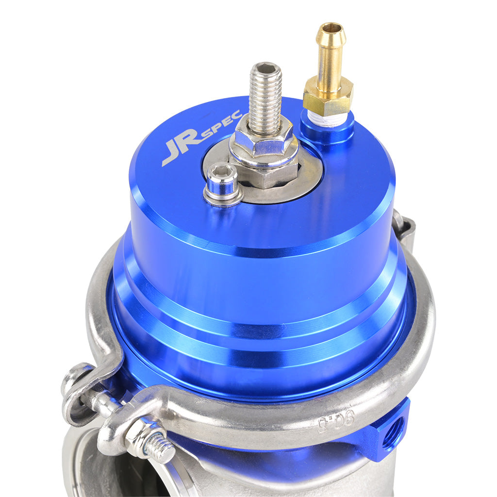 Wastegate JR.Spec V-band 60 mm azul