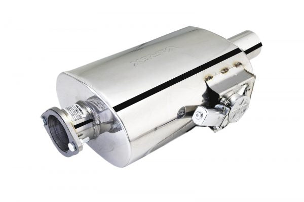 Silencioso de cuerpo ovalado XForce con sistema Varex 15,24 cm x 25,4 cm x 40,64 cm