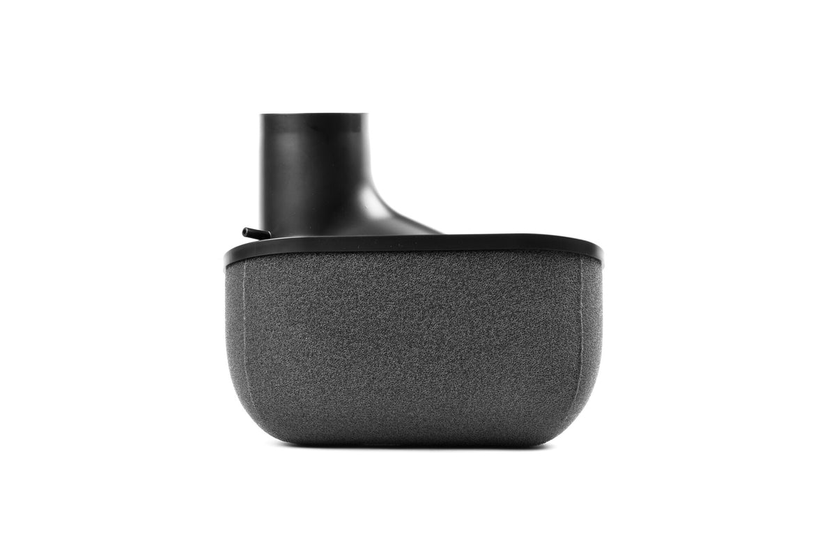 Sistema de admisión de aire frío RacingLine R600 EVO carbono mate con filtro Trifoam para MQB MQBE 2.0 TSI EA888.3 EA888.4