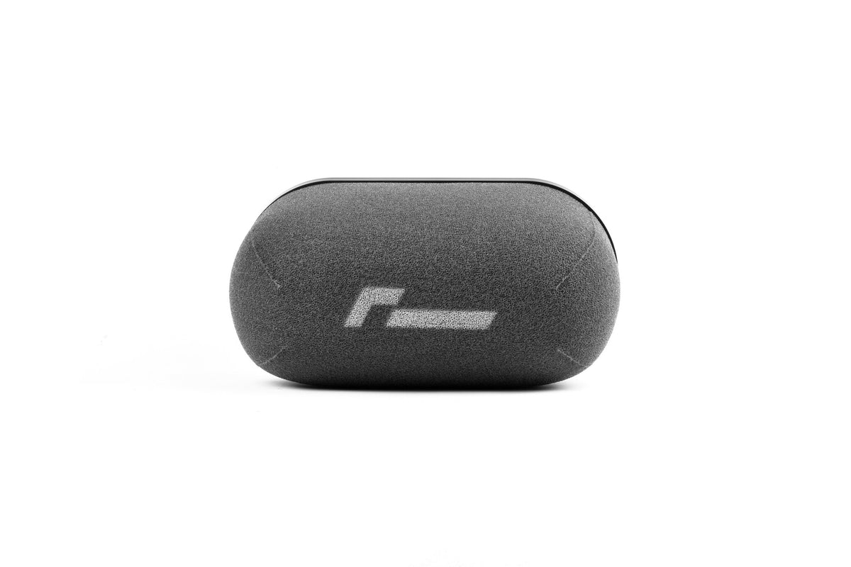 Sistema de admisión de aire frío RacingLine R600 EVO carbono mate con filtro Trifoam para MQB MQBE 2.0 TSI EA888.3 EA888.4