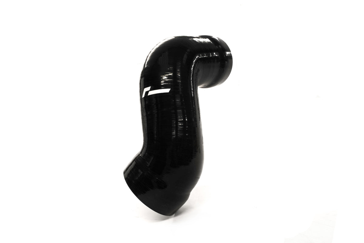 Manguito de entrada de turbo de silicona RacingLine para MQB EA888.3B 2.0 TSI, solo coches con sensor MAF, negro