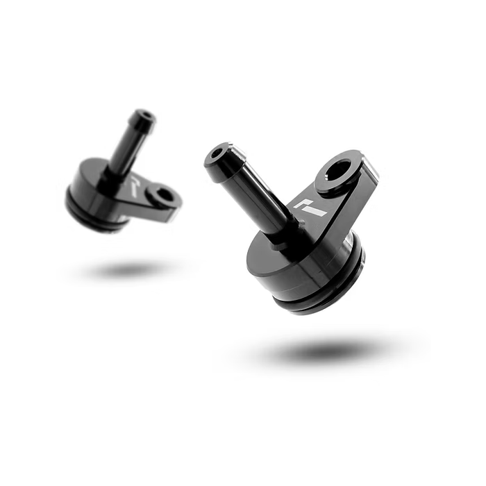 RacingLine Replacement Machined Aluminum Coolant Outlet for VW Audi Seat Cupra Skoda 2.0 TSI EA888.3 EA888.4