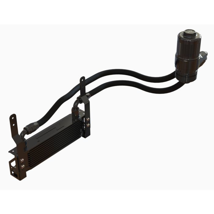 RacingLine Performance Oil Cooler Kit for VW Golf 7 GTI, Skoda Octavia Superb, Seat Leon Cupra MQB
