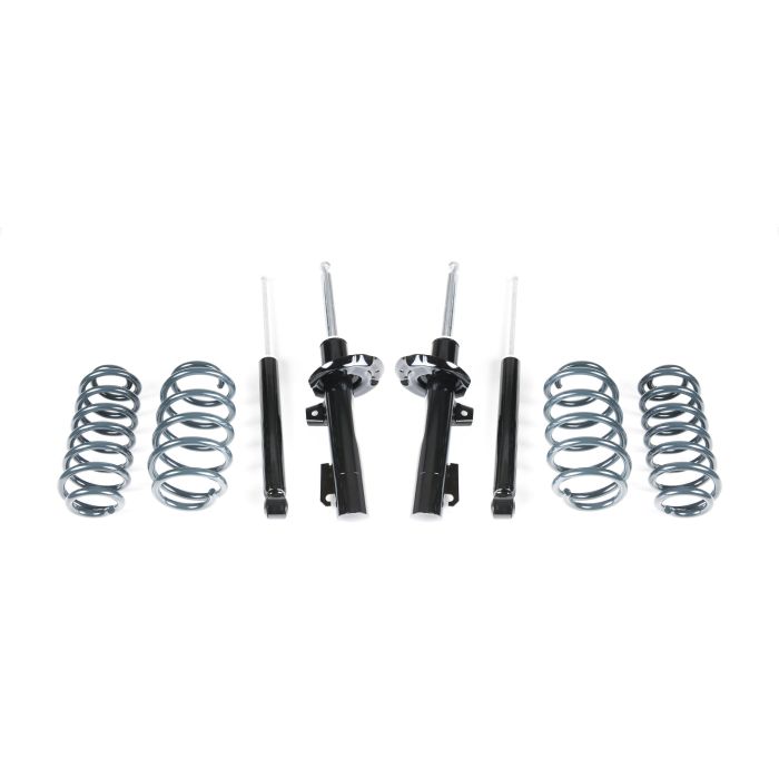 RacingLine Sports Damper Kit for A5 Platform, Front-Wheel Drive, for VW Golf 5, 6, A3, 8P and Seat Leon 2 (55mm Damper).