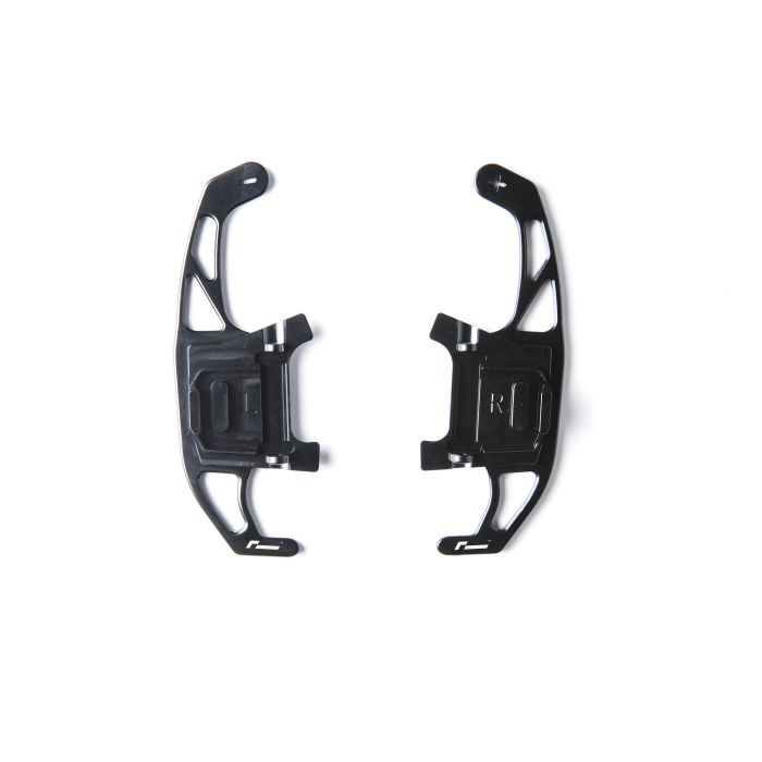 RacingLine Billet DSG Shift Paddles in Piano Black for Audi 8V A3 S3 (Not Audi Sport) and Seat Leon III 5F Steering Wheel