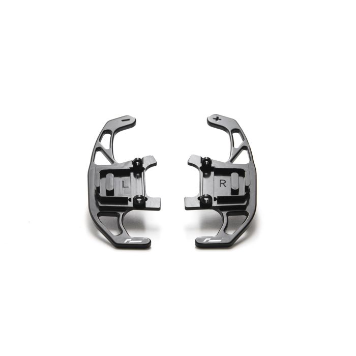 RacingLine Billet DSG Shift Paddles in Piano Black for Audi 8V A3 S3 (Not Audi Sport) and Seat Leon III 5F Steering Wheel