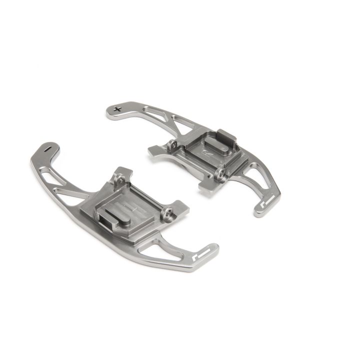 RacingLine Billet DSG Shift Paddles Titanium finish for Audi 8V A3 S3 Sport Steering Wheel (not Audi Sport) and Seat Leon III 5F