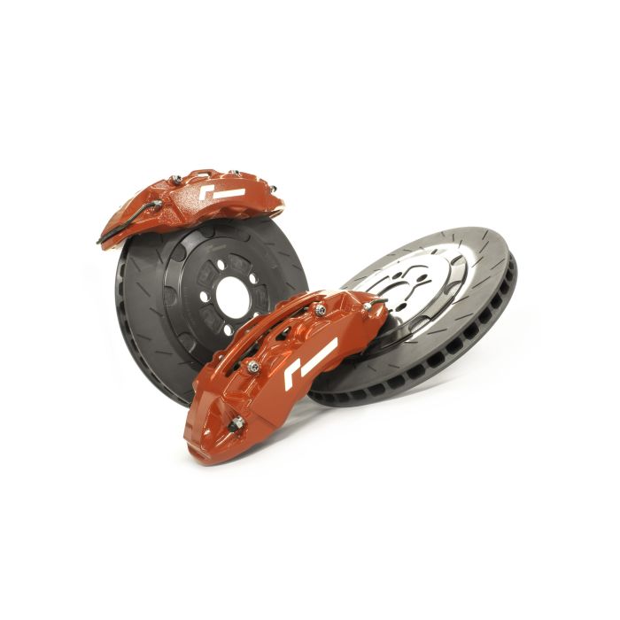 RacingLine Stage 2 Evo Big Brake Kit 345mm 4 Pot for VW Polo AW Seat Ibiza 6F Audi A1GB Red