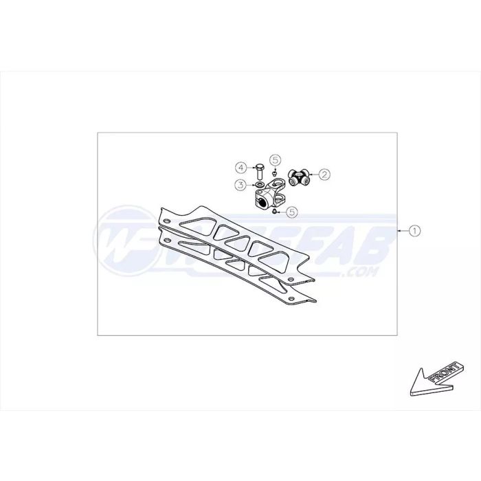 Wisefab E90 steering rack conversion kit WF8691_100A