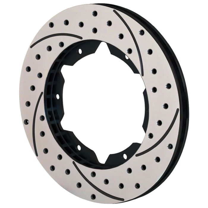 Wilwood 160-9250-BK SRP Drilled Performance Rotor 10.50 Left Black