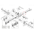 Winters lower shaft, Vascomax ®, 10 spline 5003-V