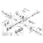 Winters Ball Bearing, lower axle 7390