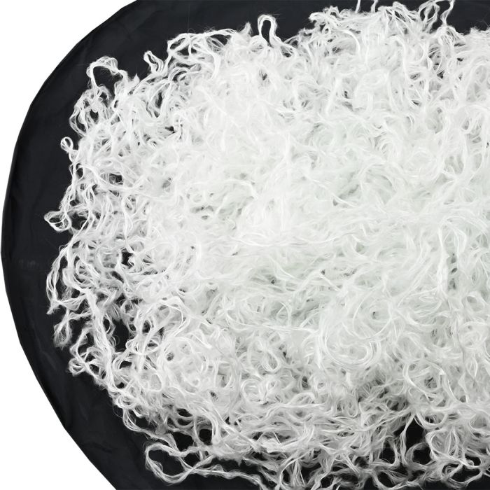 Fiberglass wool for mufflers, 500 g bag. Thermal filling for muffler soundproofing.