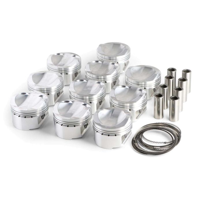 Pistones forjados ZRP para Audi RS6 C6 5.0 V10 TFSI Biturbo BUH 85.00mm 10.5:1