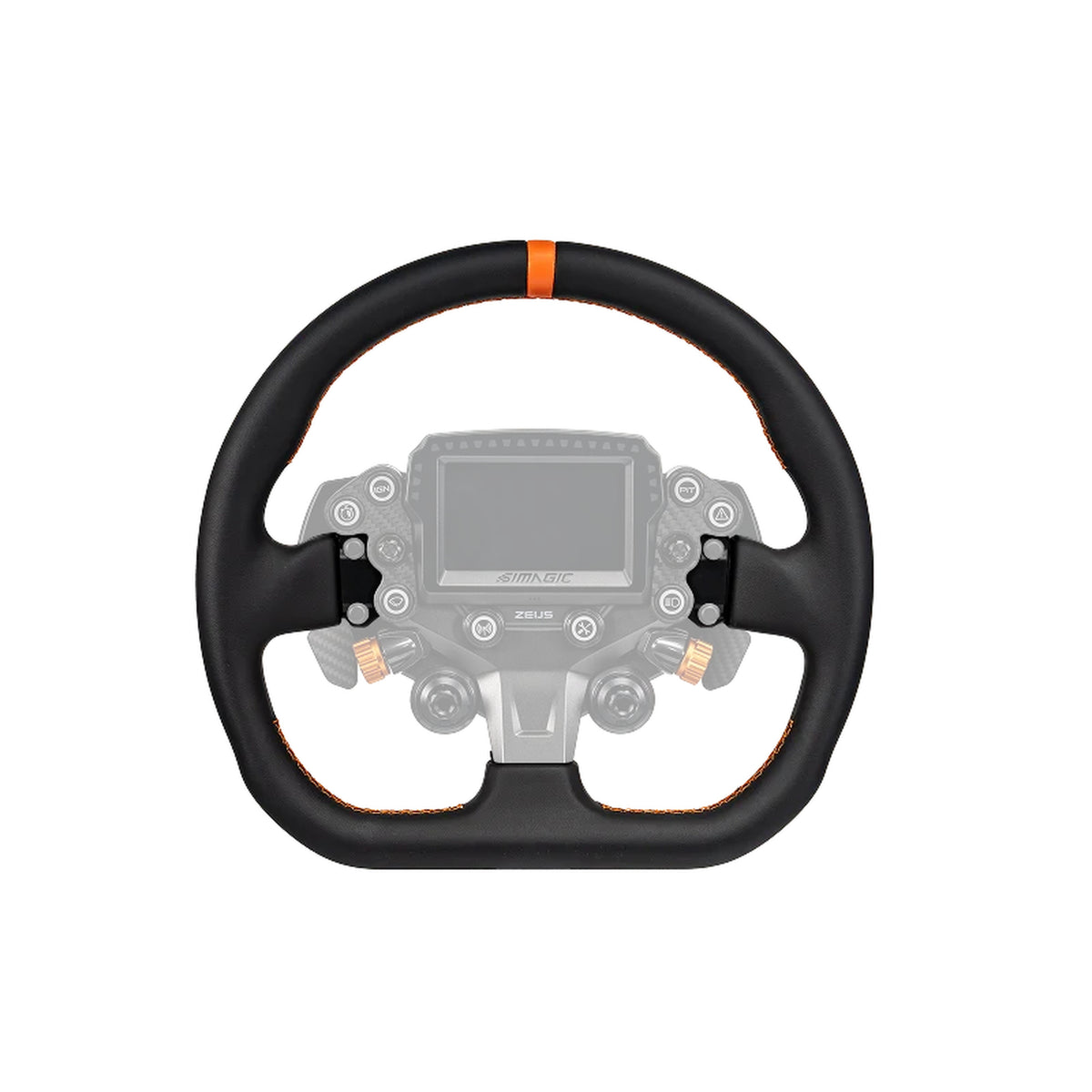 Aro de volante Simagic ZEUS Sport ZS-320CD 320 mm forma D piel