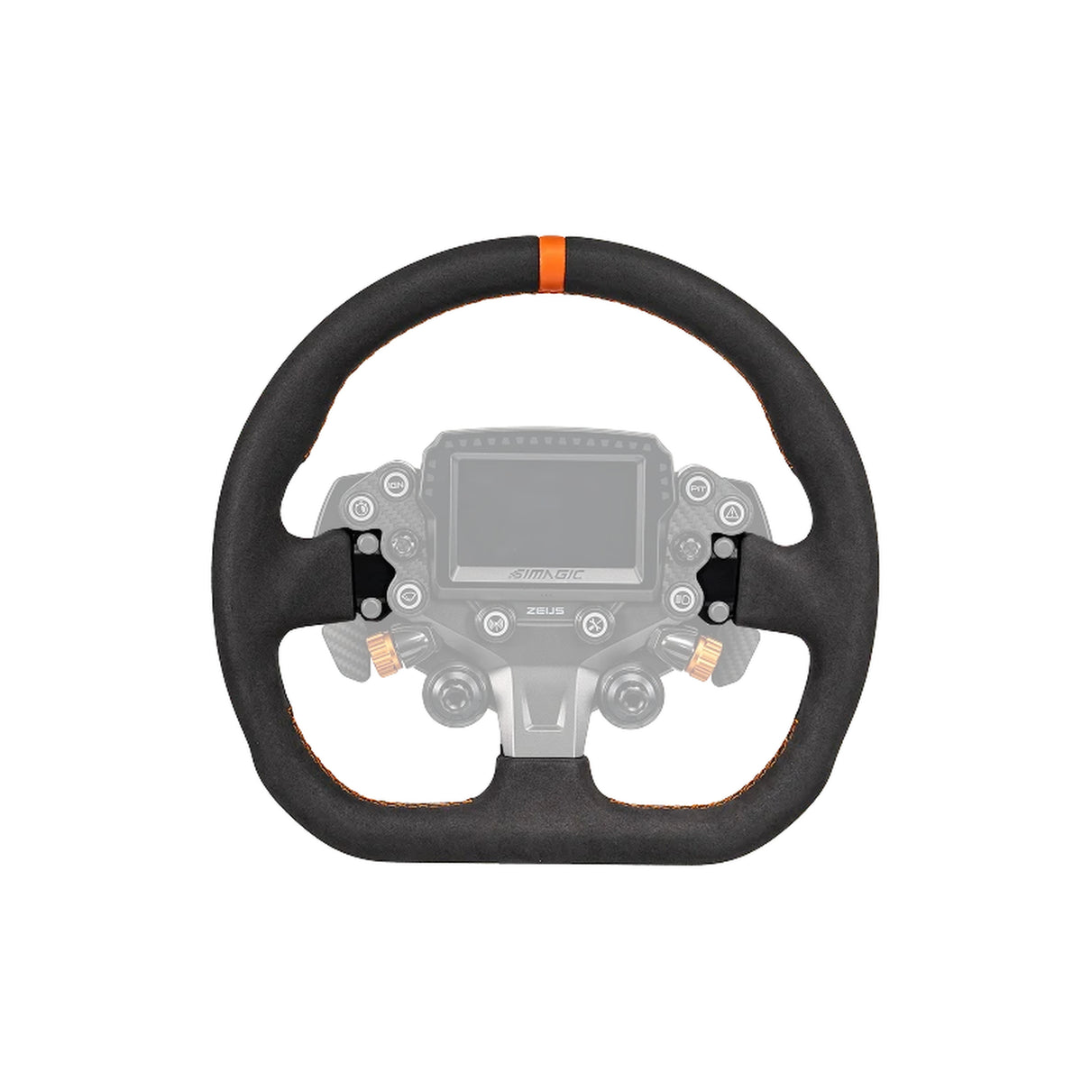 Aro de volante Simagic ZEUS Sport ZS-320CD 320 mm forma D alcántara
