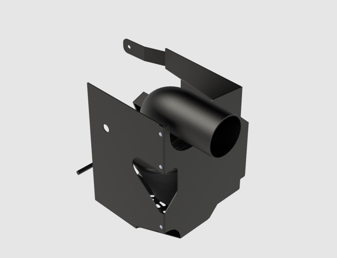 Kit de admisión con filtro de aire Ramair JSK-314-BK para Renault Megane MK3 2.0 RS Tce