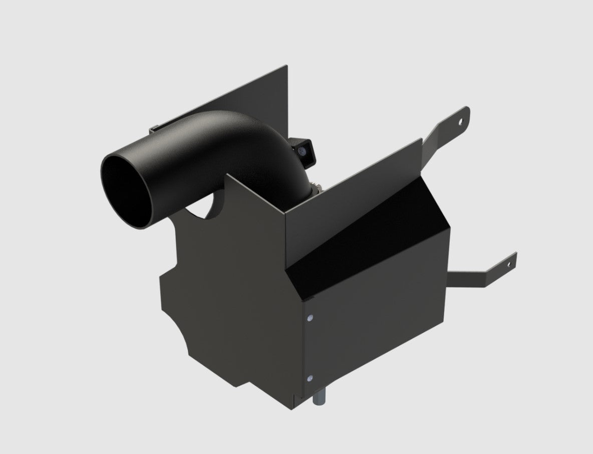 Kit de admisión con filtro de aire Ramair JSK-314-BK para Renault Megane MK3 2.0 RS Tce
