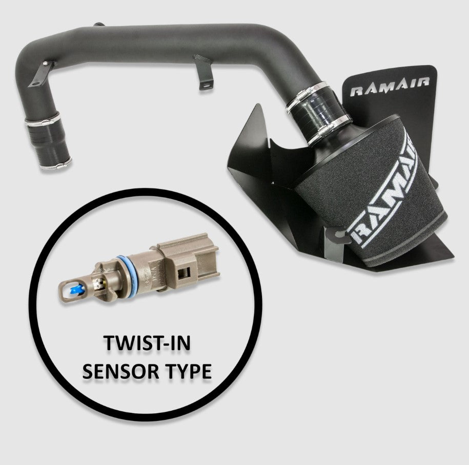 Kit de admisión directa con filtro de aire Ramair JSK-115-TWIST para Ford Focus MK3 2.0 ST Ecoboost