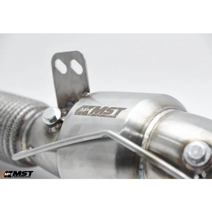 Downpipe MST Performance para BMW F20 F22 F30 F31 F32 F33 F36 G11 G12 G20 G22 G23 G30 G31 G42 M140i M240i 340i 540i 740i xDrive Catalizado