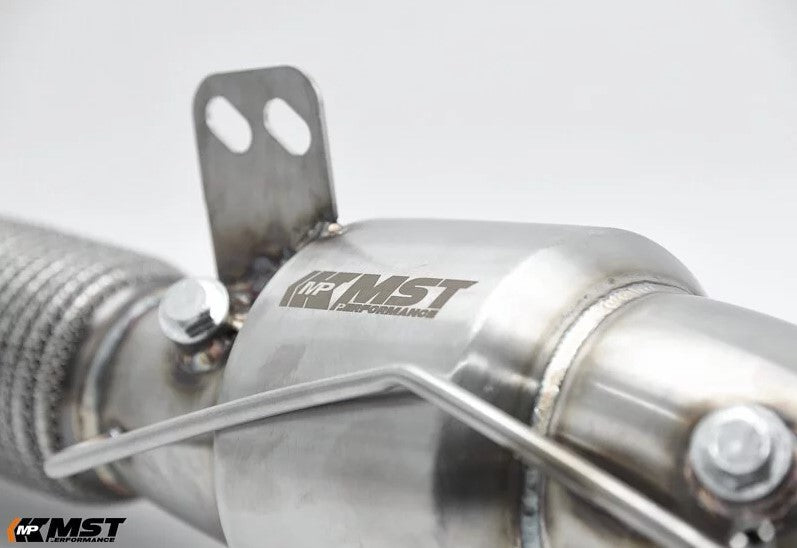 Downpipe MST Performance para BMW F20 F22 F30 F31 F32 F33 F36 G11 G12 G20 G22 G23 G30 G31 G42 M140i M240i 340i 540i 740i xDrive con catalizador