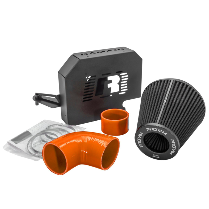 Kit de filtro de aire de admisión Proram con soporte para ECU PRK-225-OR-ECU para Ford Focus ST 225 naranja