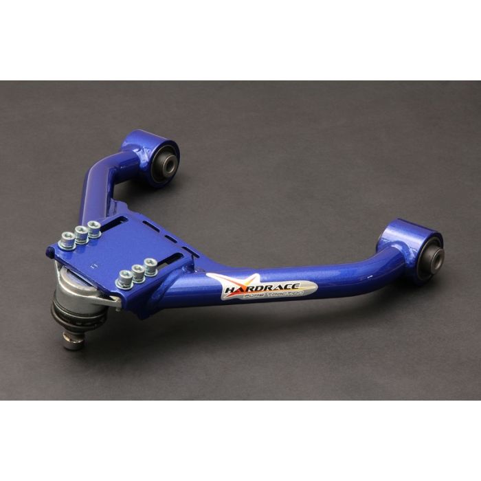Hardrace Front Upper Camber Adjusting Kit for Infiniti G-Series, M-Series, and Nissan Z-Series Skyline.