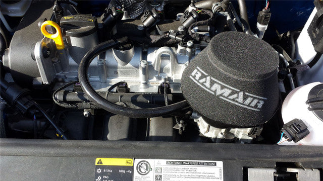 Kit de admisión con filtro de aire de espuma Ramair SR-128 para Volkswagen VW Up 1.0 MPI