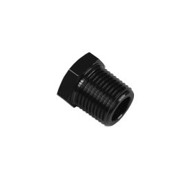 Adaptador 1/2 NPT Cabeza hexagonal Tapón de cierre Bloqueador de tapón Macho Aceite combustible Negro