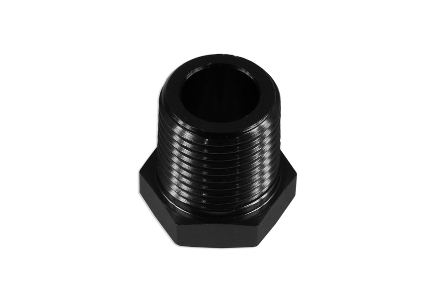 1/4 NPT Adapter Hex Head Plug Male Fuel Oil Black – otra vista