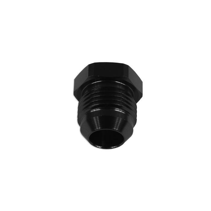 AN-10 AN10 JIC Flared Hex Plug Adapter Black