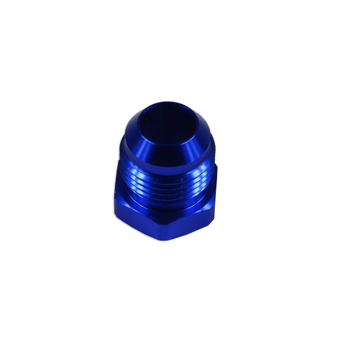 AN-8 AN8 JIC Flare Hex Plug Adapter Blue