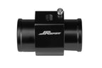 JRspec Adaptador para sensor de temperatura del agua 38 mm negro