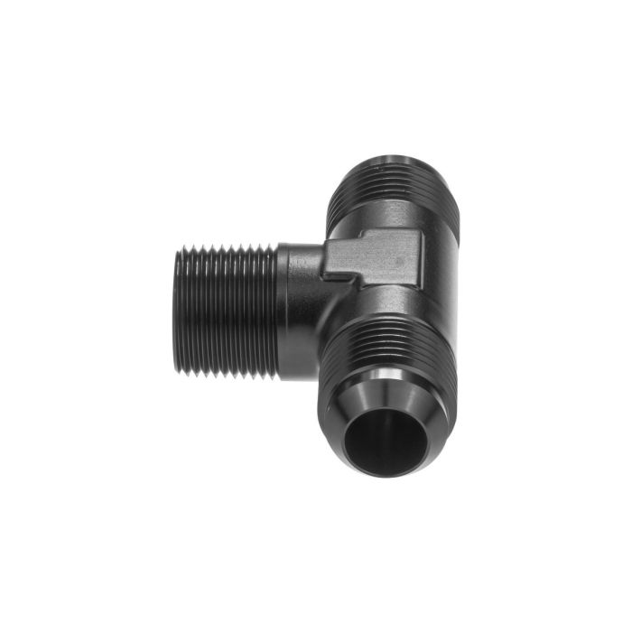 3/4 NPT to AN12 JIC Flare Fuel Oil Adapter T-PIECE Black