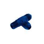 3/4 NPT to AN12 JIC Flare T-PIECE fuel oil adapter, blue
